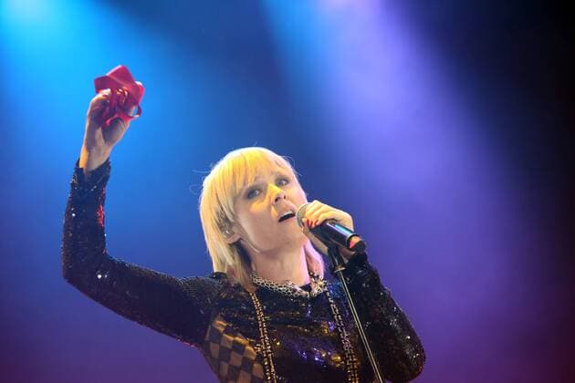 Lisbon, Portugal - British singer Risn Murphy performs at the NOS Alive music festival at Alges, on the outskirts of Lisbon, on July 10, 2015. Lisbon Portugal  - ZUMAn230