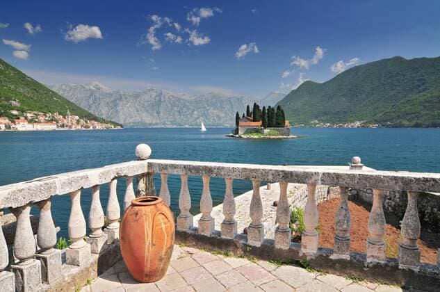 Monastery on the island in Perast Montenegro  WojtkowskixCezary bew1A42B01