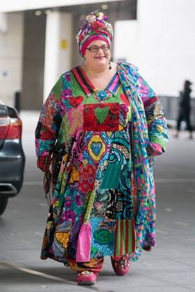 . 06 08 2015. London, United Kingdom. Camila Batmanghelidjh arrives at the BBC studios in London.  xDanielxLeal-Olivasx xi-Imagesx IIM-10837-0003