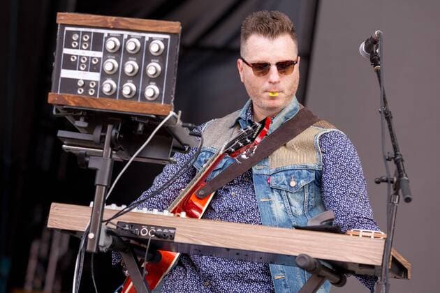Aug. 23, 2015 - Wantagh, New York, U.S - Guitarist STEVE SCOTT of Air Traffic Controller performs live at the inaugural Billboard Hot 100 music festival at the Nikon at Jones Beach Theater in Wantagh, New York Wantagh U.S. - ZUMAs135