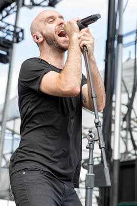 Aug. 23, 2015 - Wantagh, New York, U.S - Singer SAM HARRIS of X Ambassadors performs live at the inaugural Billboard Hot 100 music festival at the Nikon at Jones Beach Theater in Wantagh, New York Wantagh U.S. - ZUMAs135