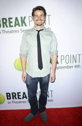 Jason Ritter BREAK POINT FILM PREMIERE Hollywood  Patrick Rideaux