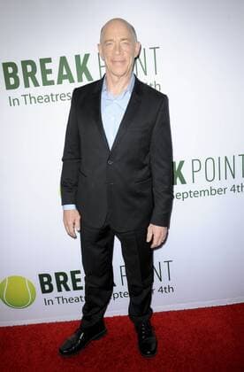 JK Simmons BREAK POINT FILM PREMIERE Hollywood  Patrick Rideaux
