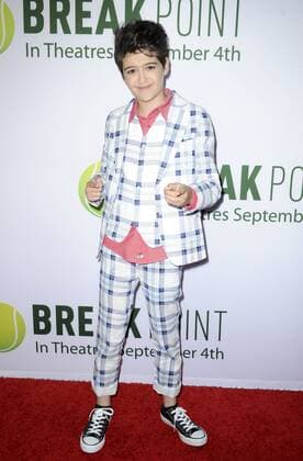 Joshua Rush BREAK POINT FILM PREMIERE Hollywood  Patrick Rideaux