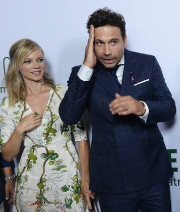Cast members Amy Smart and Jeremy Sisto attend the premiere of the motion picture sports comedy Break Point at the Chinese 6 Theatres in the Hollywood section of Los Angeles on August 6, 2015. Storyline: Two estranged brothers reunite to make an improbable run at a grand slam tennis tournament.  LAP2015082735 JIMxRUYMEN