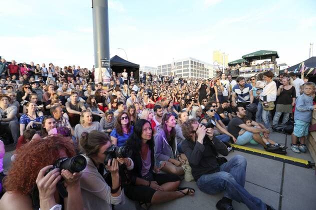 Impressionen von den East Side Music Days 2015 an der East Side Gallery. Berlin, 29.08.2015 Foto:xS.xGabschx xFuturexImage