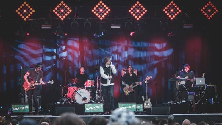 ENTERTAINMENT KONZERTE Musikfestival Rock en Seine Mark Lanegan - Konzert im Rahmen des Rock en Seine Festivals - Paris, Frankreich - 30 08 2015 AlexandreFumeron Panoramic 