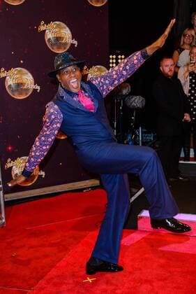 . 01 09 2015. London, United Kingdom. Ainsley Harriott arrives at the Strictly Come Dancing red carpet launch.  xChrisxJosephx xi-Imagesx IIM-10936-0037