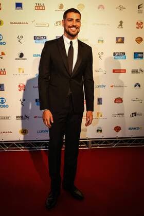 RIO DE JANEIRO, Brazil - 01 09 2015: BIG BRAZILIAN CINEMA AWARD 2015 - Cau? Reymond during the fourteenth edition of the Brazilian Film Grand Prize, sponsored by the Brazilian Film Academy.  Andr?xHorta