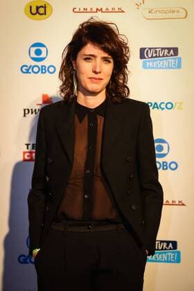 RIO DE JANEIRO, Brazil - 01 09 2015: BIG BRAZILIAN CINEMA AWARD 2015 - Carolina Jabor during the fourteenth edition of the Brazilian Film Grand Prize, sponsored by the Brazilian Film Academy.  Andr?xHorta