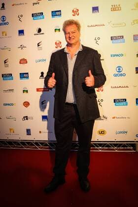 RIO DE JANEIRO, Brazil - 01 09 2015: BIG BRAZILIAN CINEMA AWARD 2015 - Beto Silva during the fourteenth edition of the Brazilian Film Grand Prize, sponsored by the Brazilian Film Academy.  Andr?xHorta