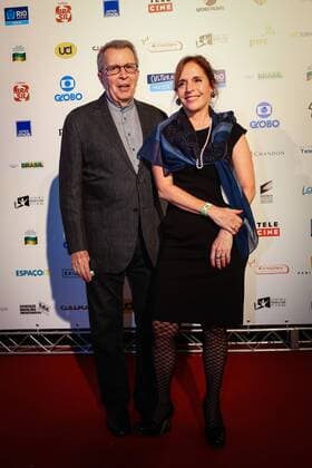 RIO DE JANEIRO, Brazil - 01 09 2015: BIG BRAZILIAN CINEMA AWARD 2015 - Daniel Filho during the fourteenth edition of the Brazilian Film Grand Prize, sponsored by the Brazilian Film Academy.  Andr?xHorta