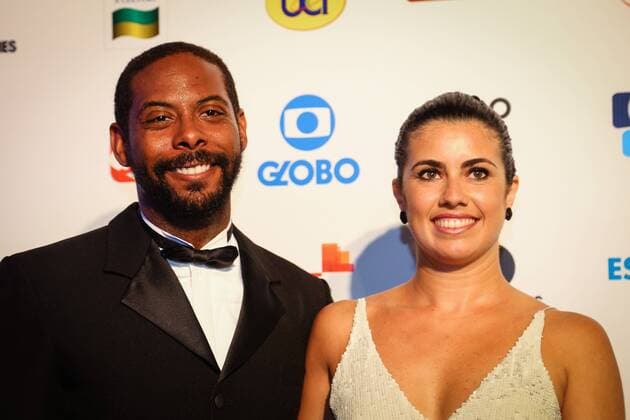 RIO DE JANEIRO, Brazil - 01 09 2015: BIG BRAZILIAN CINEMA AWARD 2015 - Andr? Ramiro during the fourteenth edition of the Brazilian Film Grand Prize, sponsored by the Brazilian Film Academy.  Andr?xHorta