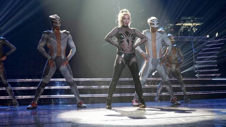 American singer Britney Spears performing her Piece Of Me Show at the Axis Theatre Planet Hollywood Resort in Las Vegas, Nevada. AUGUST 29th 2015  GBHx152731
