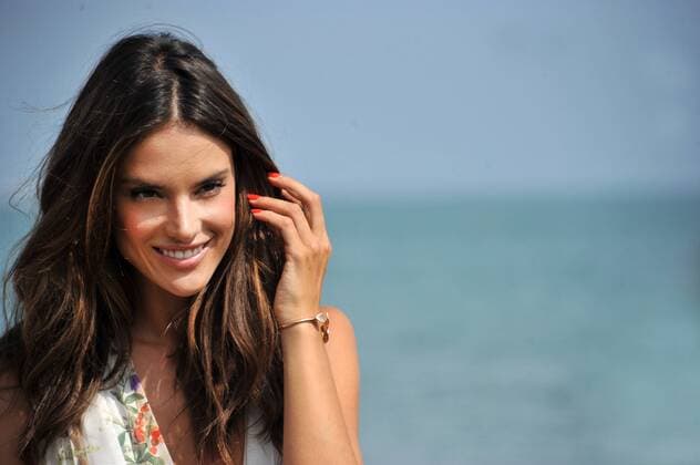 Italy- Photocall- 72nd Venice Film Festival Alessandra Ambrosio at the a beach photocall during 72nd Venice Film Festival  CamillaxMorandi