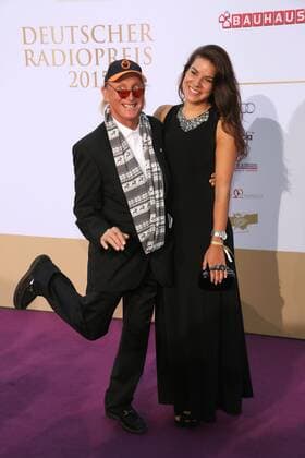 Otto Waalkes und Llliy Roberts bei der Verleihung Deutscher Radiopreis 2015 am 03.09.2015 in Hamburg Deutscher Radiopreis 2015 in Hamburg 