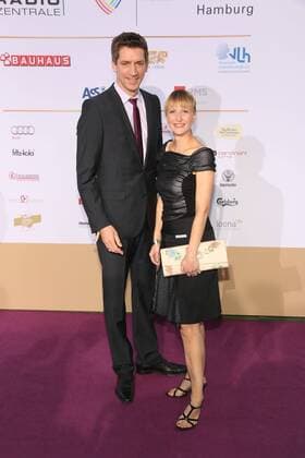 Steffen Hallaschka und seine Ehefrau Anne-Katrin bei der Verleihung Deutscher Radiopreis 2015 am 03.09.2015 in Hamburg Deutscher Radiopreis 2015 in Hamburg 