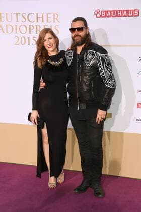 Rea Garvey und seine Schwester Margaret bei der Verleihung Deutscher Radiopreis 2015 am 03.09.2015 in Hamburg Deutscher Radiopreis 2015 in Hamburg 