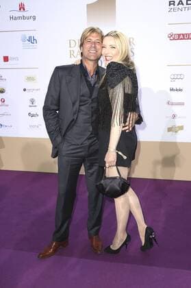 Steve Norman (Spandau Ballet) mit Freundin Sabrina Winter (Stereoblonde) bei der Verleihung vom Deutschen Radiopreis 2015 im Schuppen 52. Hamburg, 03.09.2015 Foto:xU.xGlockmannx xFuturexImage