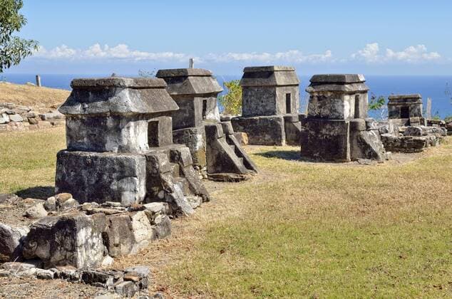 Totonakengräber, präkolumbianischer Friedhof, Ausgrabungsstätte Quiahuiztlan bei Villa Rica unterhalb des Cerro de los Metates, Bundesstaat Veracruz, Mexiko, Nordamerika Copyright: imageBROKER/HorstxMahr iblhmw04208124.jpg