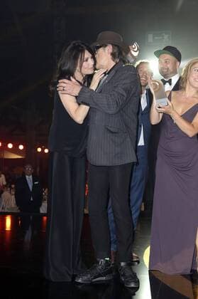 Iris Berben und Udo Lindenberg bei der Verleihung vom Deutschen Radiopreis 2015 im Schuppen 52. Hamburg, 03.09.2015 Foto:xU.xGlockmannx xFuturexImage
