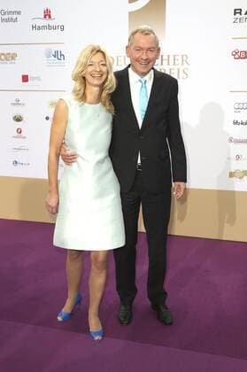 Christina-Maria Purkert und Lutz Marmor bei der Verleihung vom Deutschen Radiopreis 2015 im Schuppen 52. Hamburg, 03.09.2015 Foto:xU.xGlockmannx xFuturexImage