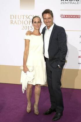 Jörg Boecker mit Gattin Jessica bei der Verleihung vom Deutschen Radiopreis 2015 im Schuppen 52. Hamburg, 03.09.2015 Foto:xU.xGlockmannx xFuturexImage