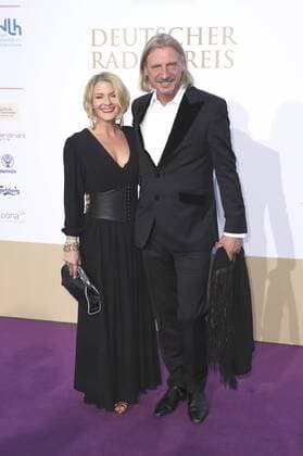 Frank Otto mit Gattin Stefanie bei der Verleihung vom Deutschen Radiopreis 2015 im Schuppen 52. Hamburg, 03.09.2015 Foto:xU.xGlockmannx xFuturexImage