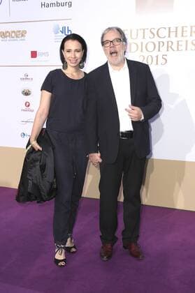 Kirstin Tiemann und Wolfgang Trepper bei der Verleihung vom Deutschen Radiopreis 2015 im Schuppen 52. Hamburg, 03.09.2015 Foto:xU.xGlockmannx xFuturexImage