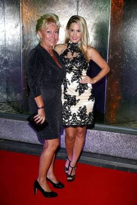 Angelina Heger und ihre Mutter Manuela bei der Music meets Media Party am 04.09.2015 in Berlin Music meets Media Event in Berlin 2015 