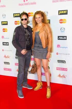 Wolfgang Noah Fischer und Francisca Urio - Music meets Media in Berlin am 04.09.2015. Music meets Media