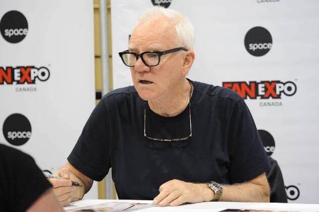 Sept. 4, 2015 - Toronto, Ontario, Canada - September 4, 2015 - Toronto, Ontario, Canada - English actor, Malcolm McDowell appears at Fan Expo Canada at the Metro Toronto Convention Centre in Toronto, Canada. Toronto Canada - ZUMAm115