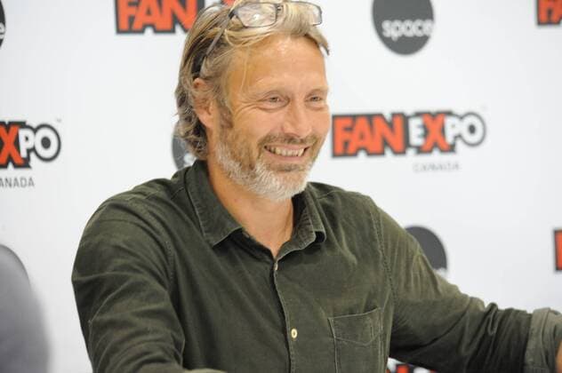Sept. 4, 2015 - Toronto, Ontario, Canada - September 4, 2015 - Toronto, Ontario, Canada - Danish actor, Mads Mikkelsen appears at Fan Expo Canada at the Metro Toronto Convention Centre in Toronto, Canada. Toronto Canada - ZUMAm115