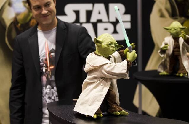 (150905) -- TORONTO, - A voice-control toy is on display during the 2015 Fan Expo Canada event at the Metro Toronto Convention Center in Toronto Sept. 4, 2015. The four-day 2015 Fan Expo Canada event, opened on Sept. 3, is one of the largest events of its kind in North America. ) CANADA-TORONTO-FAN EXPO CANADA ZouxZheng 