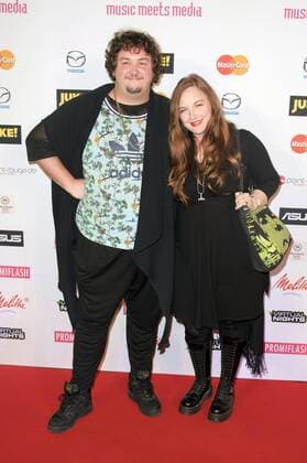 Daniel Zillmann und Luci van Org bei Music meets Media 2015 im Sheraton Berlin Grand Hotel Esplanade. Berlin, 04.09.2015 Foto:xFredericx xFuturexImage