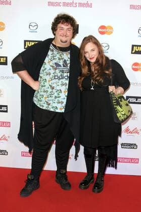 Daniel Zillmann und Luci van Org bei Music meets Media 2015 im Sheraton Berlin Grand Hotel Esplanade. Berlin, 04.09.2015 Foto:xFredericx xFuturexImage