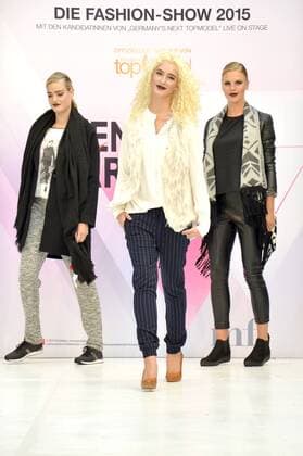 Die Fashion-Show am 5. September 2015 in den Riem Arcaden in München mit den Kandidatinnen von GNTM - Chiara (Kiki) Foto:xP.xSchönbergerx xFuturexImage