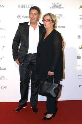 Christian Lais mit Begleitung bei der Verleihung der 21. Goldenen Henne 2015 im Velodrom. Berlin, 05.09.2015 Foto:xJ.xQuinternx xFuturexImage