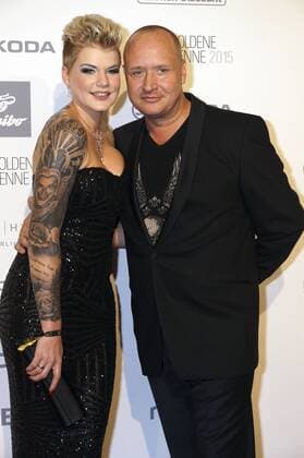 Melanie Mueller mit Gatte Mike Blümer bei der Verleihung der 21. Goldenen Henne 2015 im Velodrom. Berlin, 05.09.2015 Foto:xJ.xQuinternx xFuturexImage