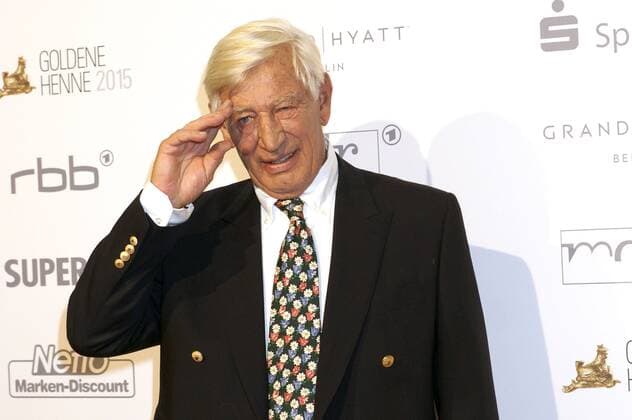 Siegfried Rauch bei der Verleihung der 21. Goldenen Henne 2015 im Velodrom. Berlin, 05.09.2015 Foto:xJ.xQuinternx xFuturexImage