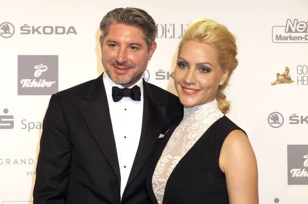 Judith Rakers mit Gatte Andreas Pfaff bei der Verleihung der 21. Goldenen Henne 2015 im Velodrom. Berlin, 05.09.2015 Foto:xJ.xQuinternx xFuturexImage