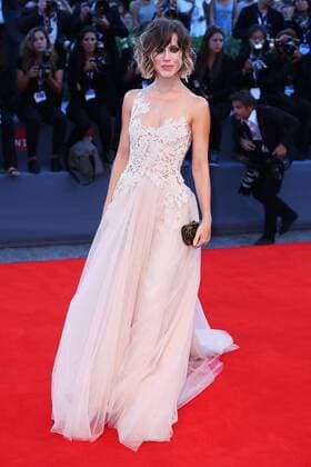 VENICE, ITALY - Gabriella Pession attends Kineo Award Red Carpet during 72nd Venice Film Festival at Palazzo Del Cinema on September 6, 2015 in Venice, Italy. (Mark Cape insidefoto) markxcape