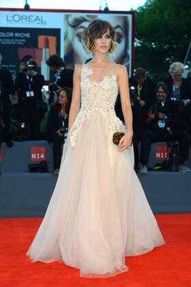 ENTERTAINMENT RED CARPET 72. Filmfest Venedig: Kineo Award 72nd Venice Film Festival, Red Carpet Kineo Award s Diamanti per il cinema . Pictured: Gabriella Pession  SimonexComi Venezia2015