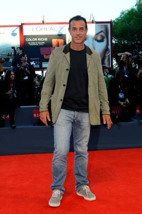 ENTERTAINMENT RED CARPET 72. Filmfest Venedig: Kineo Award 72nd Venice Film Festival, Red Carpet Kineo Award s Diamanti per il cinema . Pictured: Matteo Gasrrone  SimonexComi Venezia2015