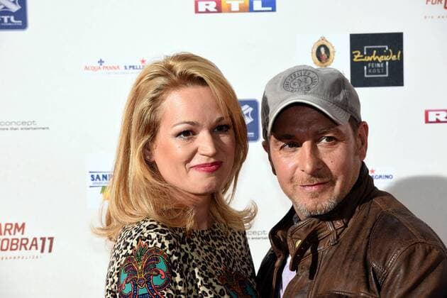 Schauspieler Erdogan Atalay mit Freundin Katja Ohneck kommen am 08.09.2015 zur Premiere der neuen Staffel der RTL Action Serie Alarm für Cobra 11 Der Pilotfilm Vendetta wird am 10.09. im RTL Fernsehn zu sehen sein.
