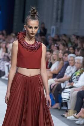 Sept. 8, 2015 - Madrid, Madrid, Spain - Parade of Lorena de Dios, MFShow Women fashion show in Madrid, Spain, on September 8, 2015. Madrid Spain  - ZUMAn230
