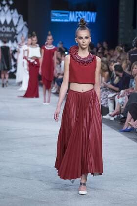 Sept. 8, 2015 - Madrid, Madrid, Spain - Parade of Lorena de Dios, MFShow Women fashion show in Madrid, Spain, on September 8, 2015. Madrid Spain  - ZUMAn230