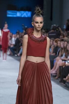 Sept. 8, 2015 - Madrid, Madrid, Spain - Parade of Lorena de Dios, MFShow Women fashion show in Madrid, Spain, on September 8, 2015. Madrid Spain  - ZUMAn230