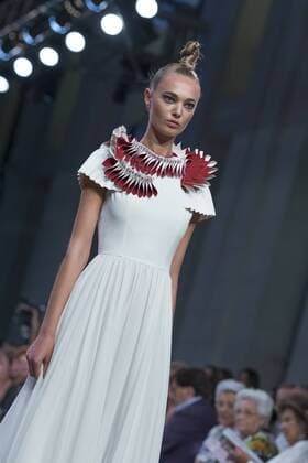 Sept. 8, 2015 - Madrid, Madrid, Spain - Parade of Lorena de Dios, MFShow Women fashion show in Madrid, Spain, on September 8, 2015. Madrid Spain  - ZUMAn230