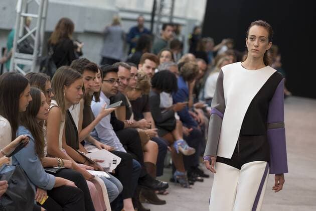 Sept. 9, 2015 - Madrid, Madrid, Spain - Parade of Duyos MFShow Women fashion show in Madrid, Spain, on September 9, 2015 Madrid Spain  - ZUMAn230